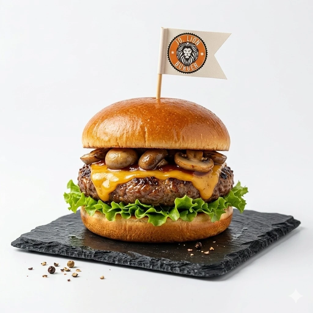 Angus BBQ Mushroom Sandwich