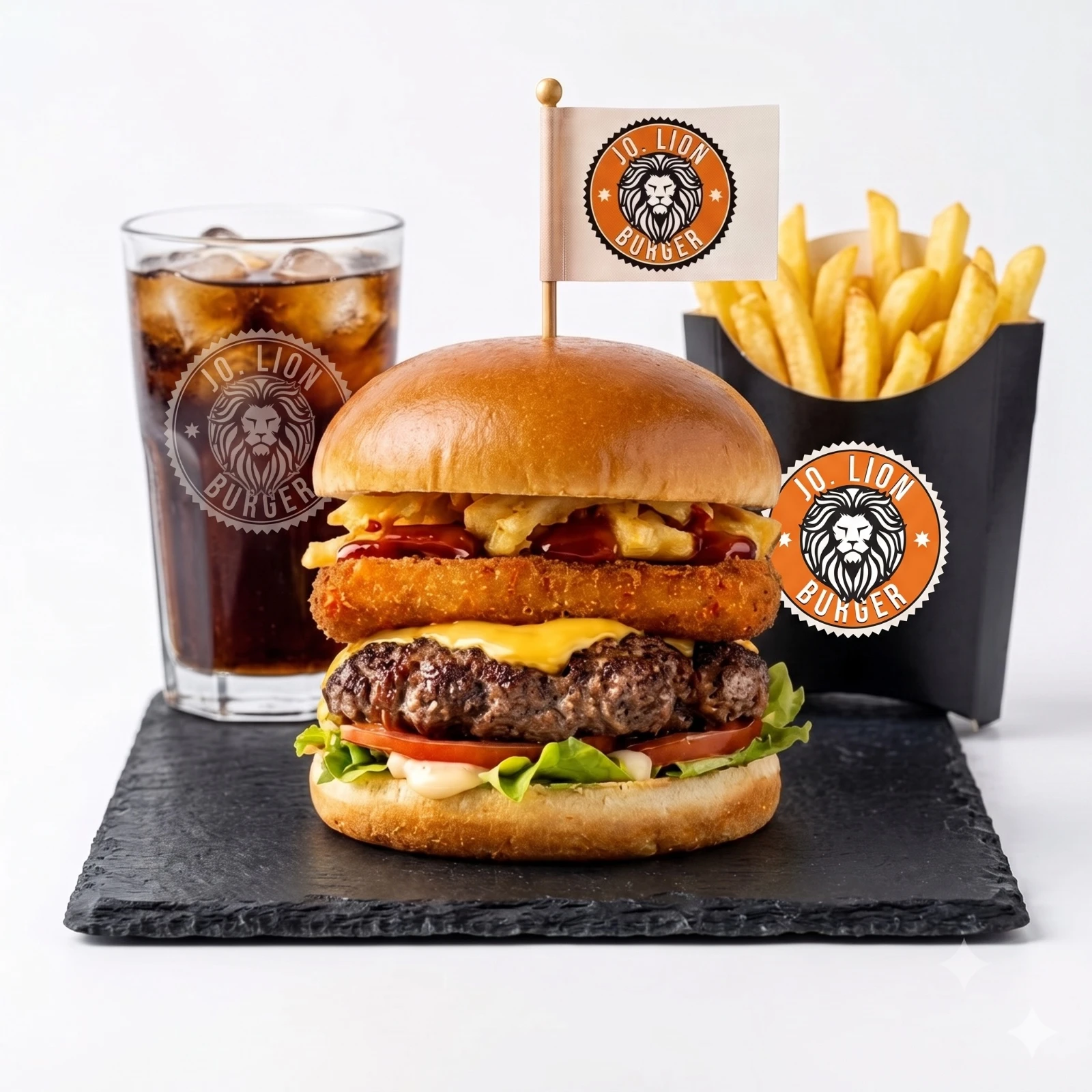 Lion Burger Meal